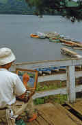 1952 Japan 095 Lakeside Artist.jpg (162624 bytes)