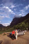 1985-018 Mom and Julie Jul-1985 Under Mt Baring.jpg (143616 bytes)