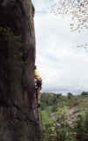 Me Rock Climbing BWCA 1982.jpg (157146 bytes)