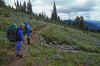 1996-09 Goat Rocks BkPk w Jeanne Steve 04.jpg (277950 bytes)