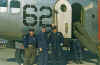 1953-54 344 Gornick, JLB, Troxell enroute to Wiesbaden C-119.jpg (230627 bytes)