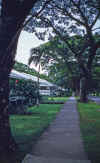 1952-53 Philippines 218 Clark AFB Quonset 2020 to Off Club.jpg (334860 bytes)