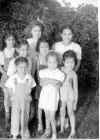 Back row from L Mary Kuester Kay Kuester circa 1943.jpg (93242 bytes)