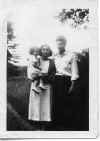Kay and Grandma and Grandpa Kuester Restored Circa 1936.jpg (92770 bytes)