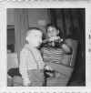 Paul Pleshek May-1956 with Anna Kuester baby-sitting 1.jpg (126016 bytes)