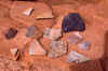 2001-04 Utah Trip 044 Mule Creek Canyon Pot Shards.jpg (211094 bytes)