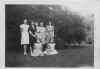 L-R Ann Ventr Rose N'd Mary Ventr Annie N'd Trueheart N'd seated Emily Rose, Harriet Ventr cir 1946.jpg (121867 bytes)