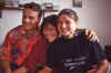 WT 4400 393-33 Germany 3 Kirsten Claus with Parents Rainer and Dorothea Schweinfurt.jpg (132950 bytes)